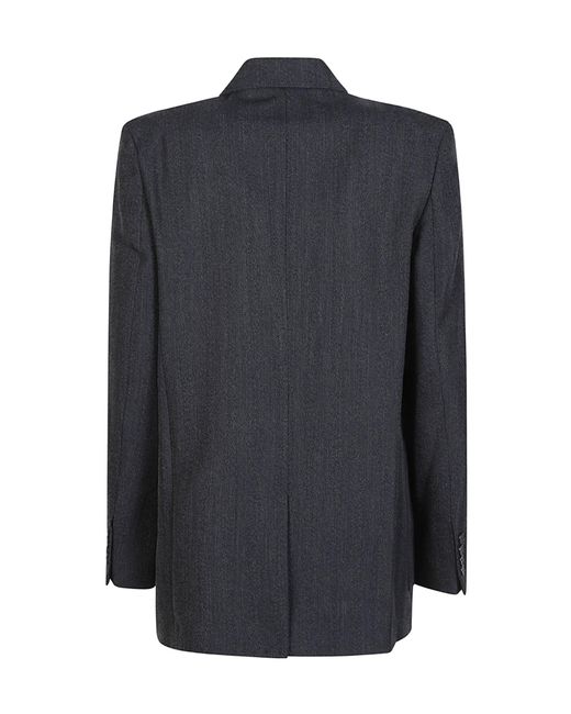 IRO Blue Bonna Single Breasted Jacket