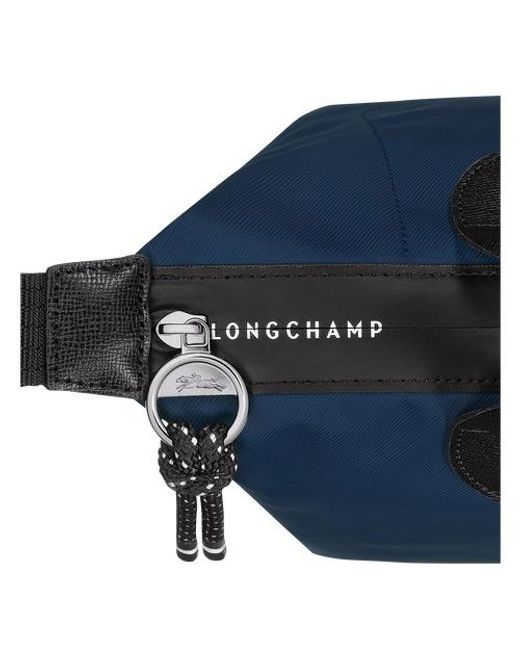 Longchamp Blue Le Pliage Energy Strapped Small Tote Bag