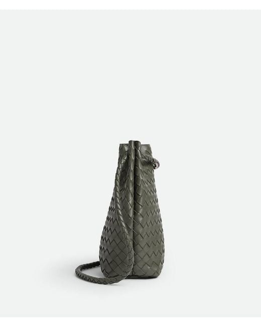 Bottega Veneta Green Small Andiamo Bucket