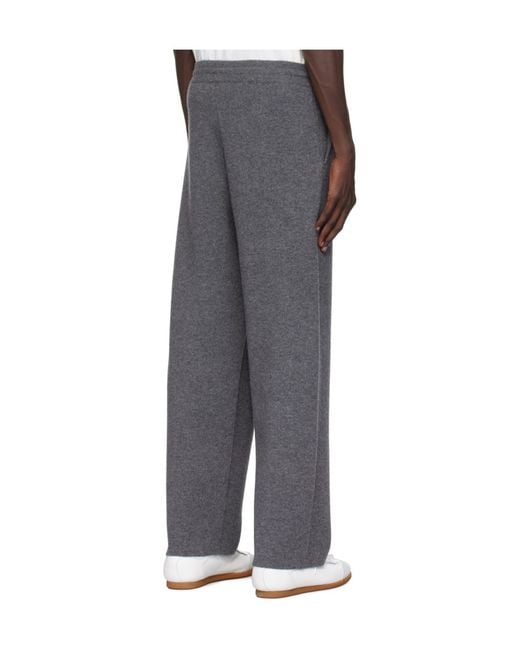 Lisa Yang Gray Parker Lounge Pants for men