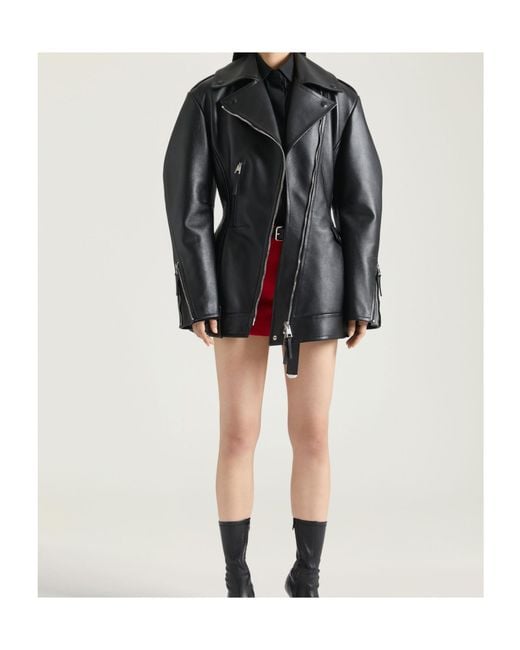 Givenchy Black Cinched Biker Jacket
