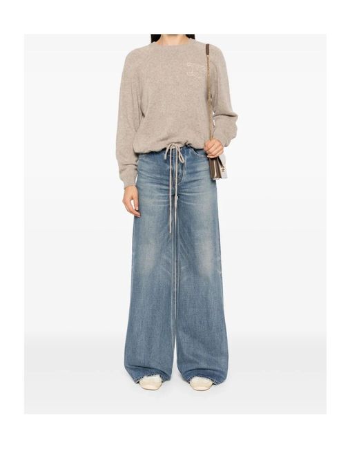 Céline Blue Flared Surf Jeans