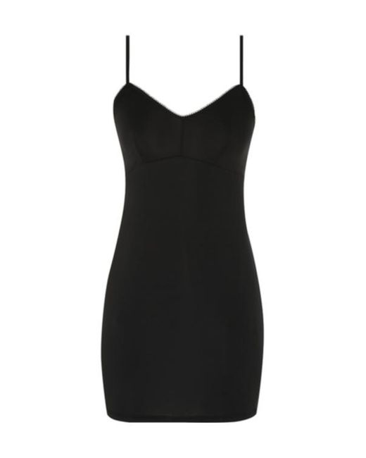 Zimmermann Black Crush Mini Dress