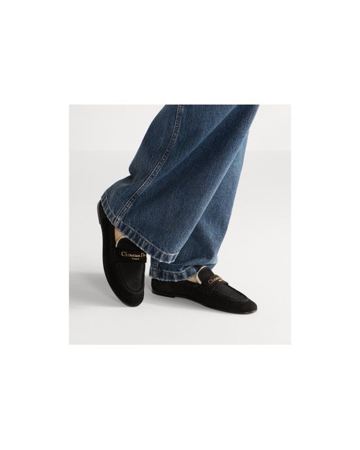 Dior Black Alps Boy Loafer