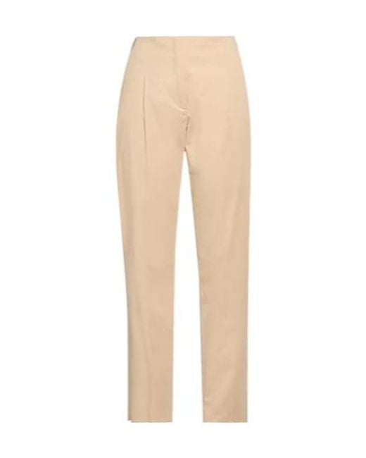 Max Mara Natural High-Waisted, Form-Fitting Tapered Pants
