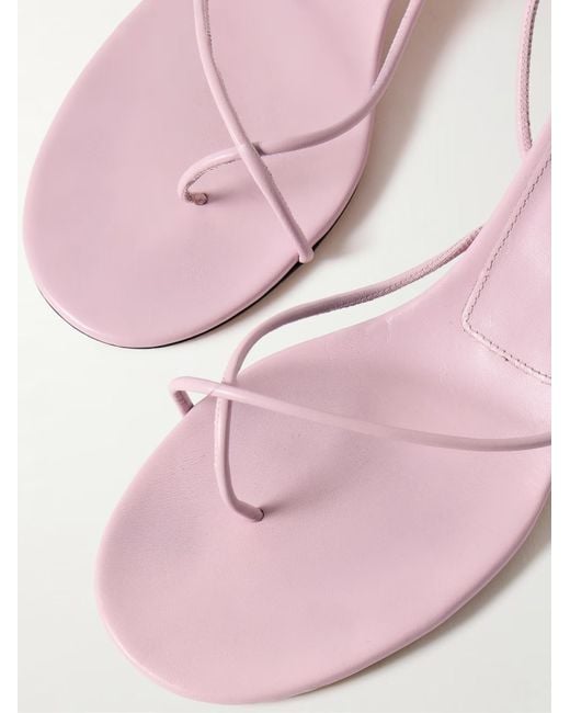 Proenza Schouler Pink Strappy High-Heeled Sandals
