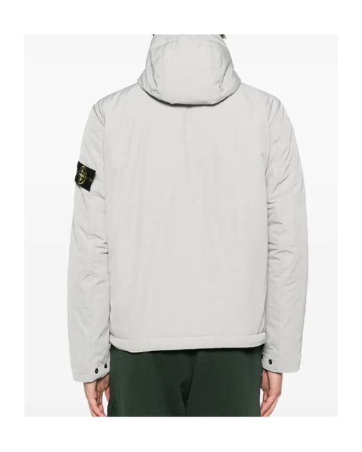 Stone Island Gray Icon Boots for men