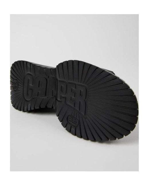 Camper Black Bcn Platform Sandals