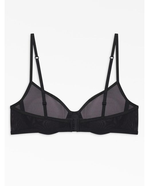 Anine Bing Black Vena Bra
