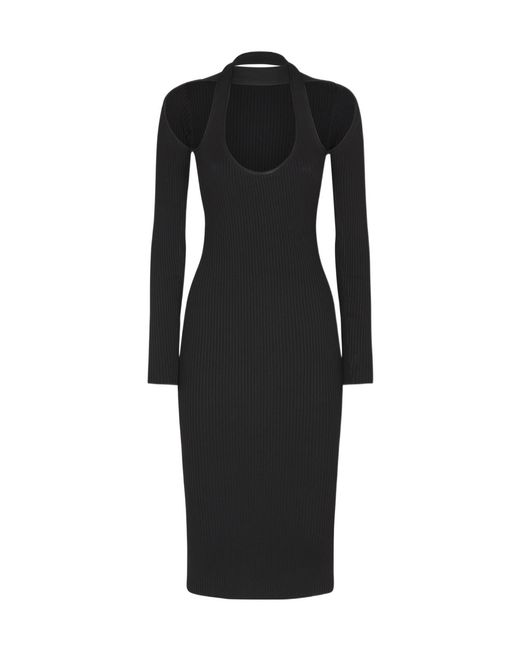 Coperni Black Midi Dresses