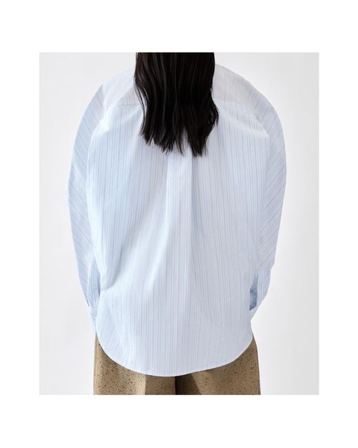 Jacquemus Blue Long-Sleeved Shirt