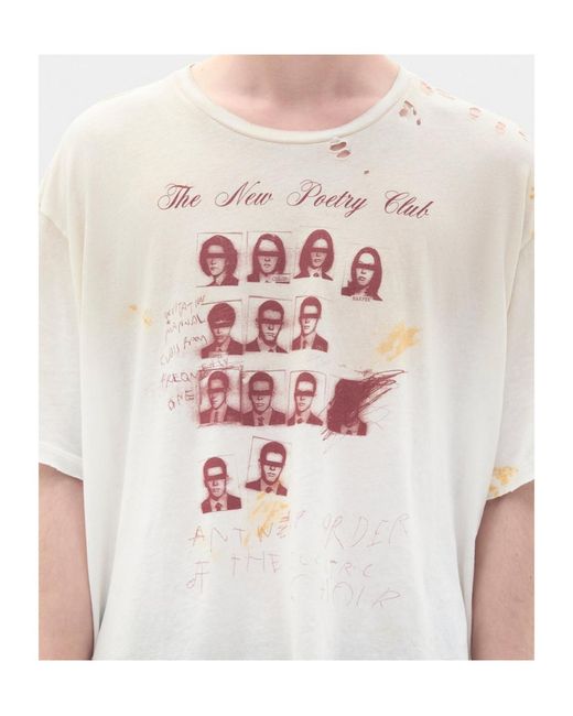Ann Demeulemeester White Ann Demeulemeester for men