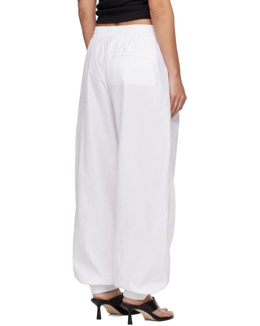 Rohe White Balloon Drawstring Pants