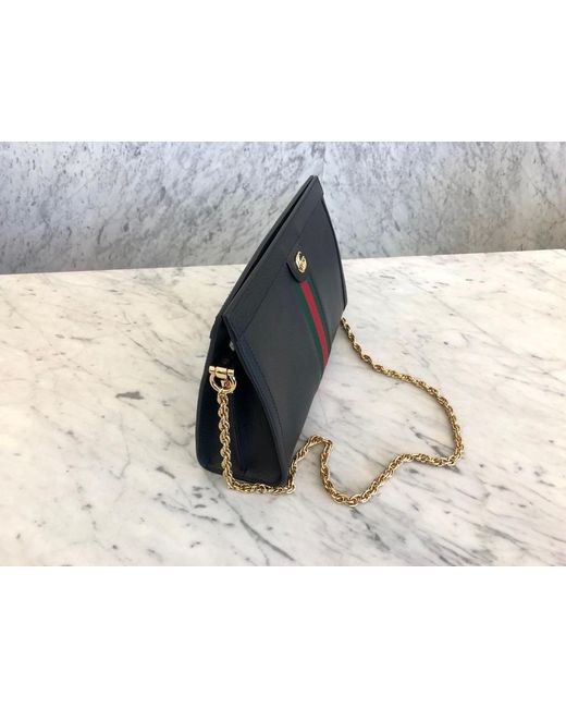 Gucci Gray Ophidia Gg Medium Shoulder Bag