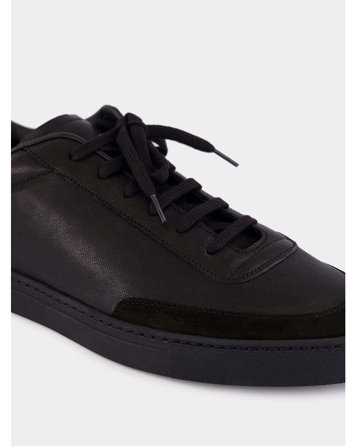 Common Projects Black Court Classic Sneakers for men