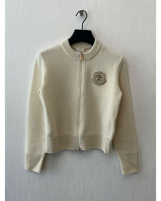 Moncler Multicolor Long-Sleeved Knitted Cardigan