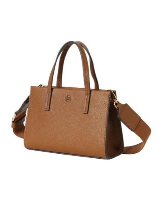 Tory Burch Brown Double-Handle Shoulder Bag