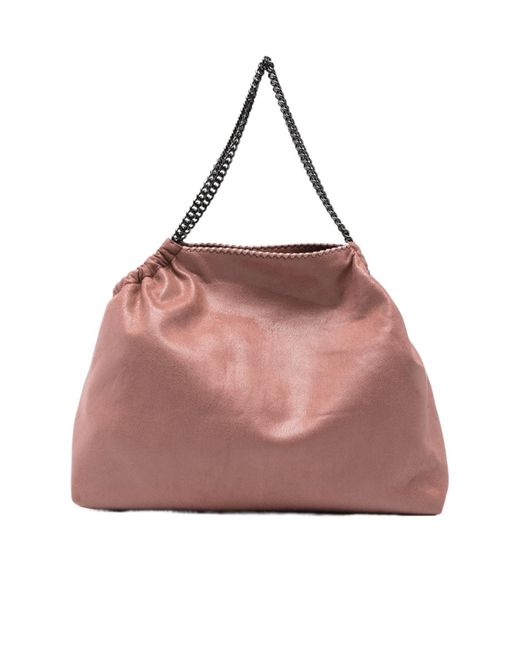 Stella McCartney Pink Falabella Drawstring Tote Bag