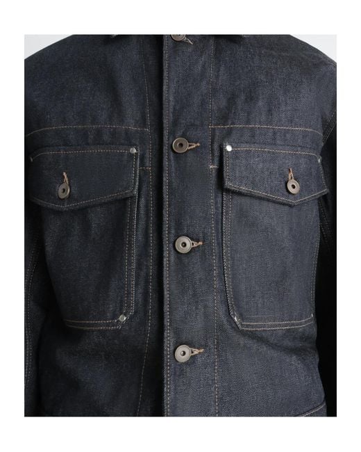 Lemaire Black Trucker Jacket for men