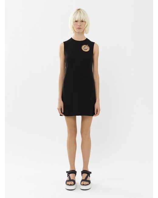 Chloé Black Logo Dress