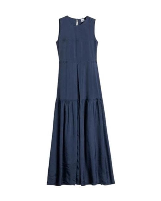Aspesi Blue Sleeveless Dress