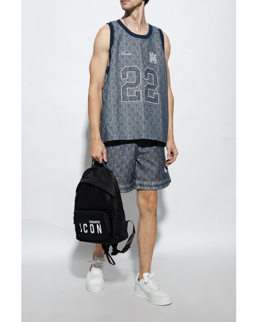 DSquared² White Logo Patch Low-Top Sneakers