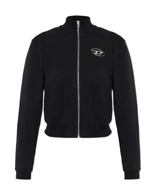DIESEL Blue F-Flacin Zipped Sweatshirt