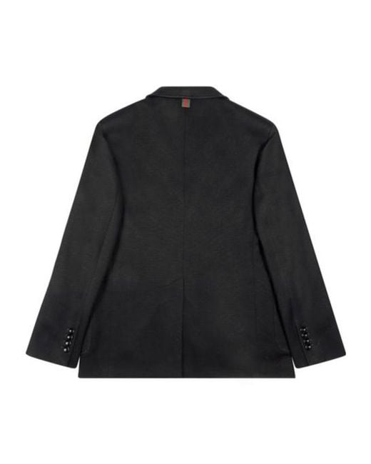 Gucci Black Button Pockets Jacket for men