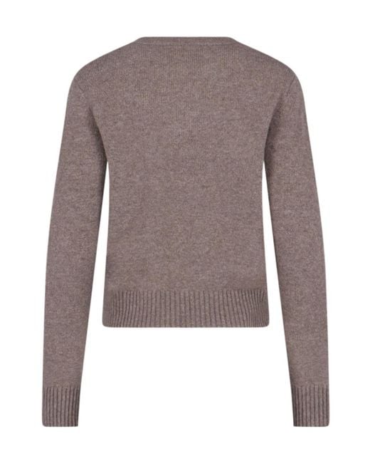 Lisa Yang Gray Mable Crewneck Jumper