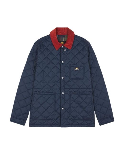 Maison Kitsuné Blue Long-Sleeved Casual Jacket for men
