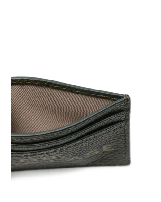 Marc Jacobs Green Logo Embossed Cardholder