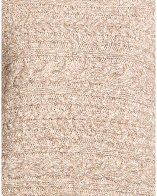 Isabel Marant Natural Stylish Cable Knit Sweater