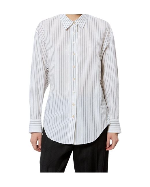 Isabel Marant White Aurora Shirt