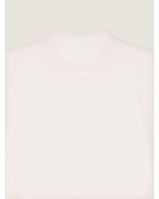 Givenchy White Short-Sleeved Sweater