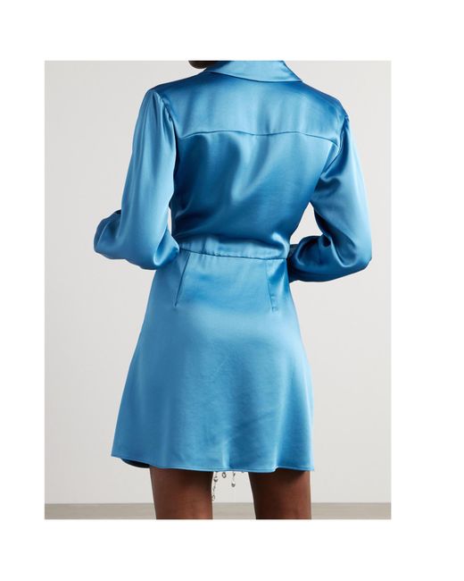 Jonathan Simkhai Blue Talit Dress