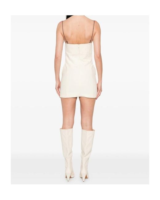 Entire studios Natural Panelled Mini Dress