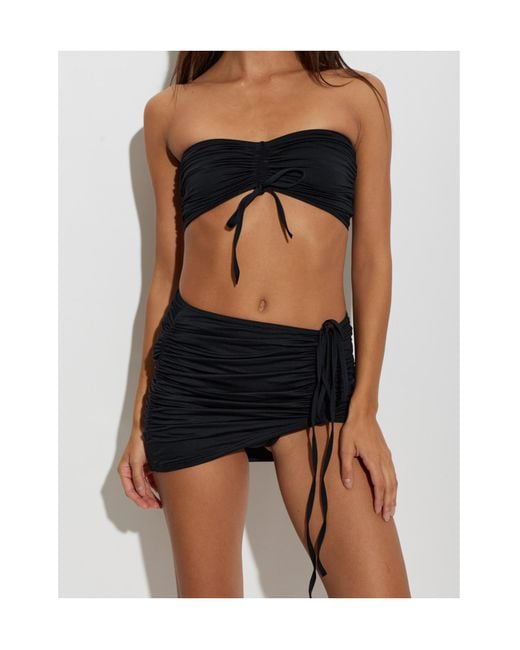 Balmain Black Beach Skirt