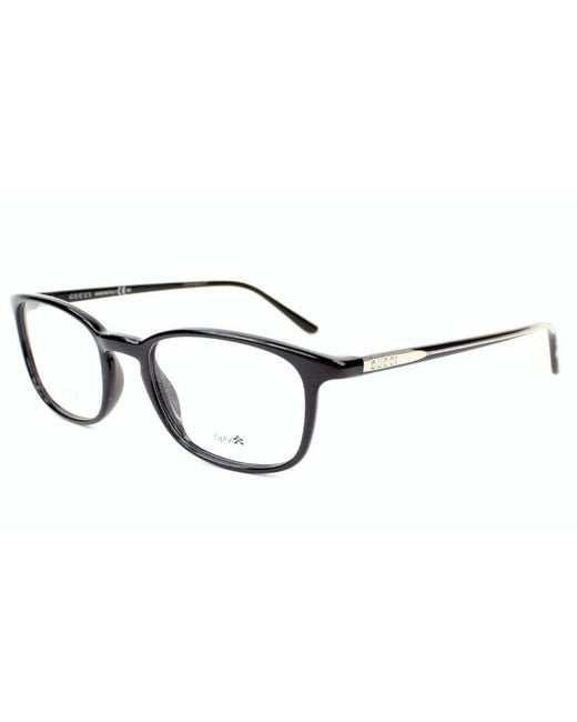 Gucci White Logo Detail Flat Lens