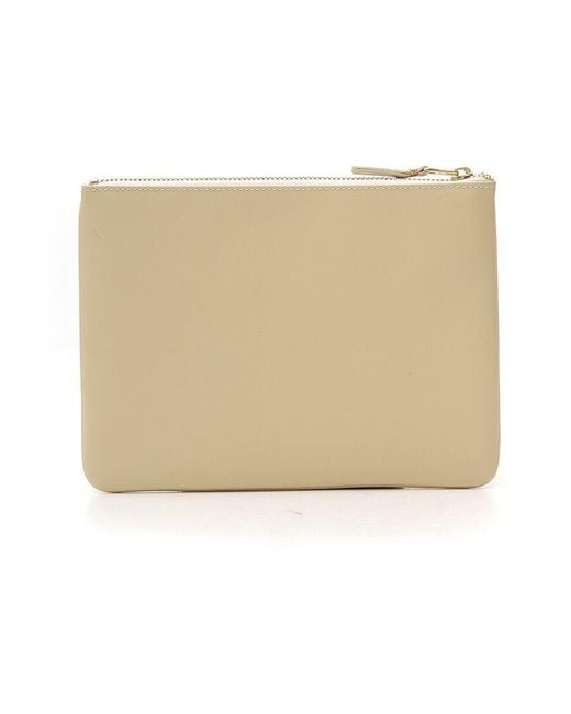 Comme des Garçons Natural Logo-Stamp Wallet for men