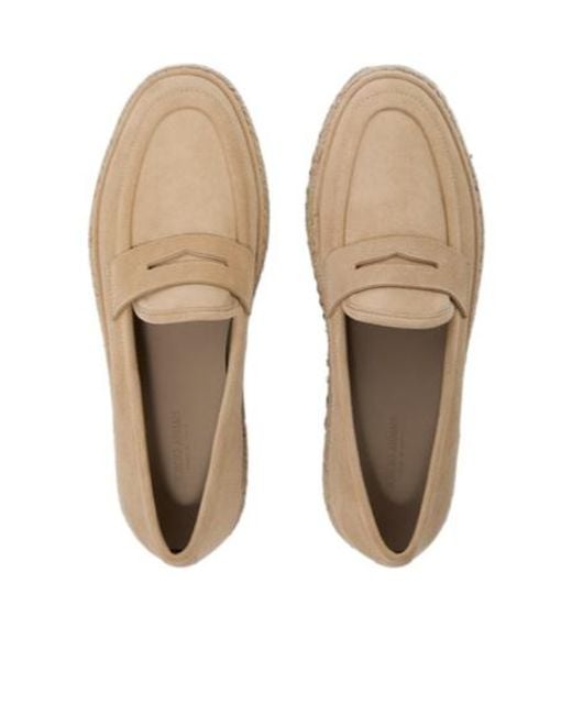 Giorgio Armani Natural Minimalist Classic Loafers for men