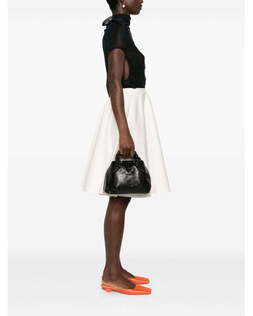 Hereu Black Bombon Tote Bag