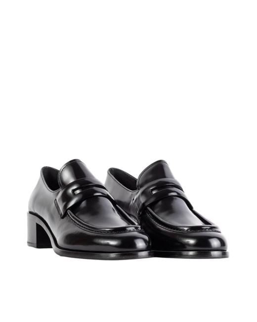Church's Black Round-Toe Loafers