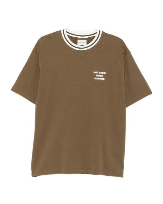 Drole de Monsieur Natural Short-Sleeved T-Shirt for men