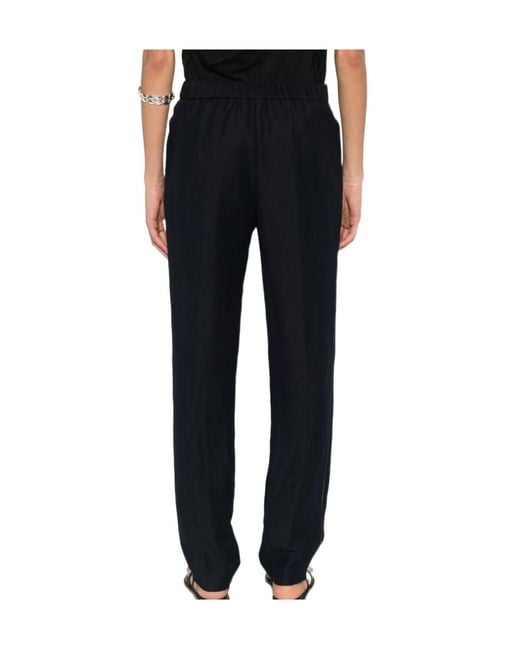 Fabiana Filippi Black Drawstring Trousers