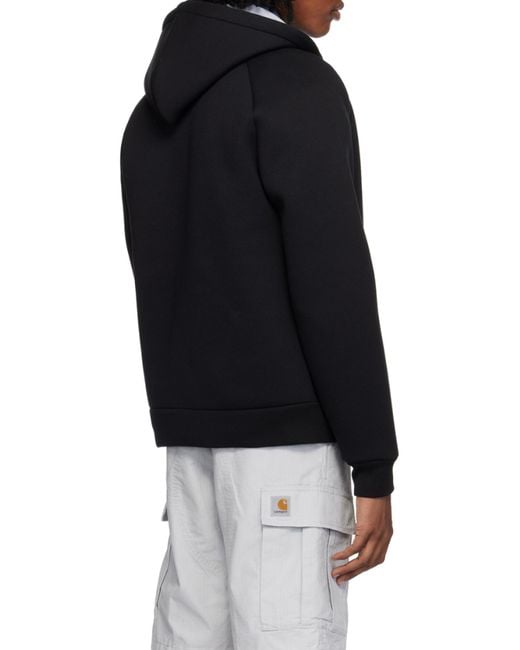 Carhartt Black Car-Lux Zip-Up Hoodie for men