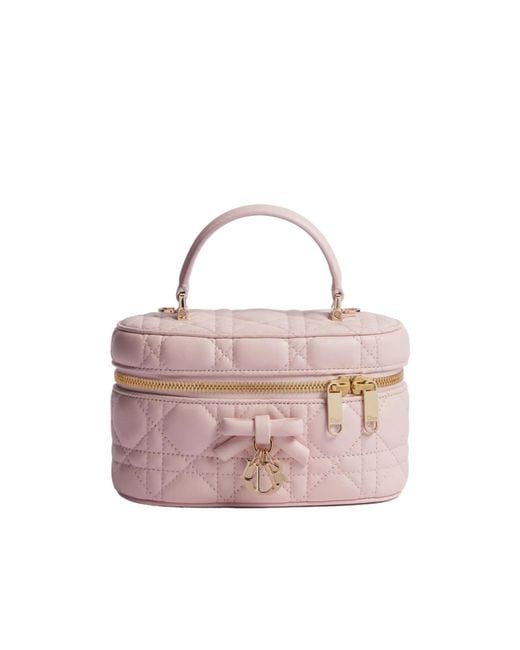 Dior Pink Zippered Cosmetic Bag