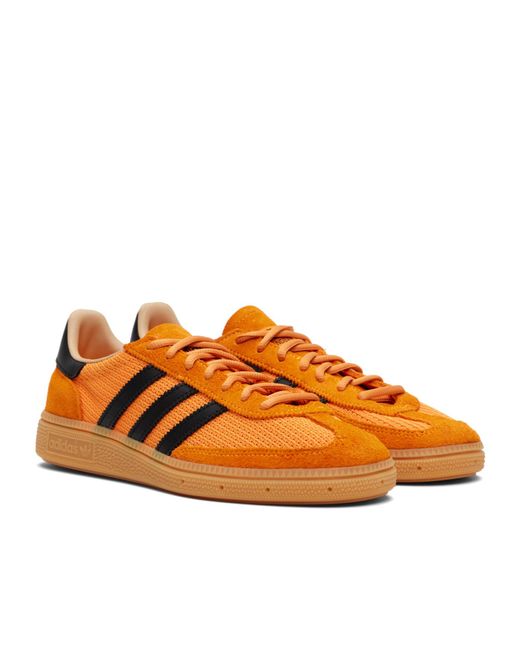 Adidas Originals Orange Handball Spezial Sneakers for men