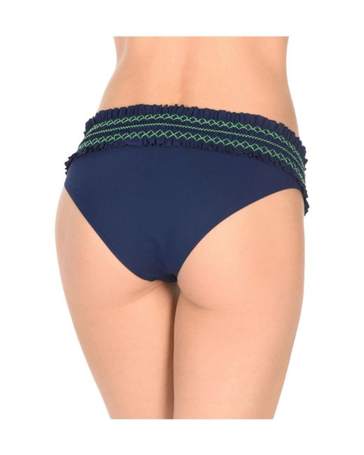 Tory Burch Blue Plain Colour Bikinis
