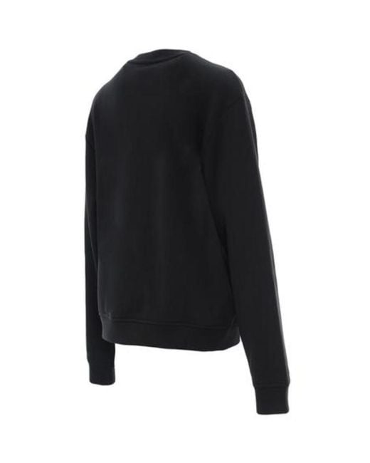 Moschino Black Logo Printed Sweater