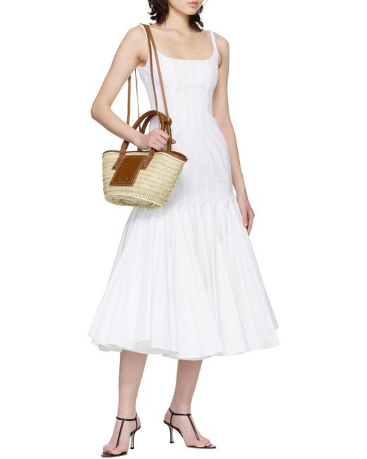 Jacquemus Brown The Soli Small Basket Bag